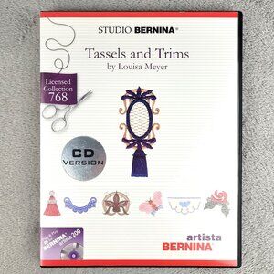 Studio Bernina Artista Embroidery #768 CD Tassels and Trims Louisa Meyer 2002